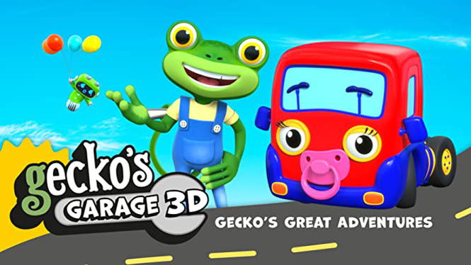 Gecko's Garage 3D - Gecko's Great Adventures (2021) - Amazon Prime Video |  Flixable
