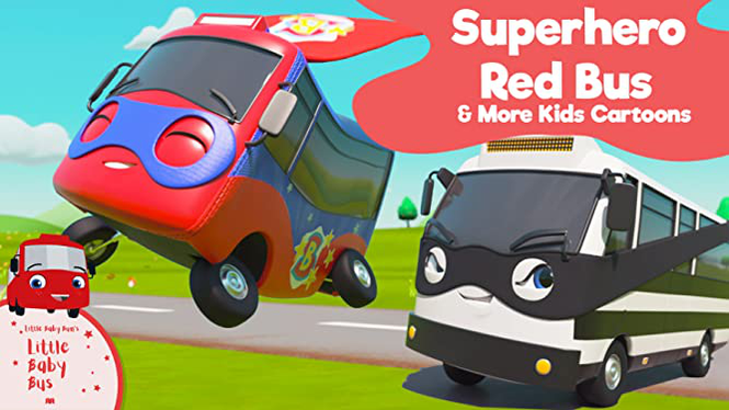 Little Baby Bus - Superhero Red Bus & More Kids Cartoons (2020) - Amazon  Prime Video | Flixable