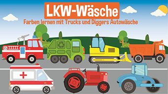 LKW-Wäsche - Farben lernen mit Trucks und Diggers Autowäsche [OV] (2017)