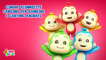 Cinque Scimmiette Canzoni per bambini e Cartoni Animati (2022)