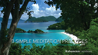 3 Simple Meditation Practices (2016)