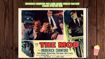 Broderick Crawford in The Mob Crime Detective Film Noir Detective 1952 Classic (1951)