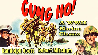Randolph Scott & Robert Mitchum in Gung Ho! - A WWII Marine Classic (1943)