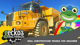 Real Construction Trucks for Children - Gecko's Real Vehicles (2019)
