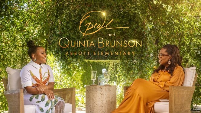 Oprah and Quinta Brunson Abbott Elementary (2022) - HBO Max | Flixable