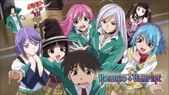 Rosario + Vampire (2008) - Hulu | Flixable